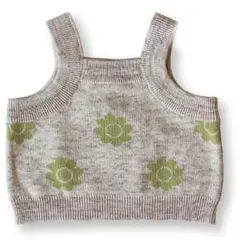 grown pansy top & bloomers セットアップ12-18M