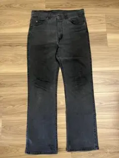 希少 リーバイス 517 ブラックデニムストレッチ USA 90s W33L30