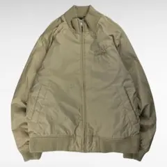 ファーストダウン M 中綿ジャケット ブルゾン リブ仕様