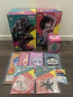 ダンダダン一番くじ　Ａ賞、Ｂ賞、Ｄ賞　おまけ付