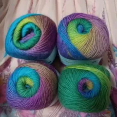 毛糸グラデーションカラー