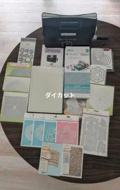 カッティングマシーンctmh テイムホルツ ダイカット クリアスタンプ