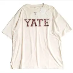 coca コカ　ヴィンテージ調Tシャツ　コットン　5分袖　古着風　アイボリー　Mのサムネイル
