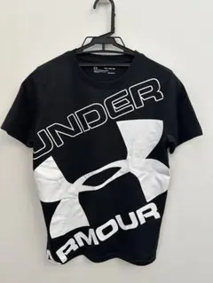 Under Armour HeatGear Tシャツ YXL ブラック/ホワイト