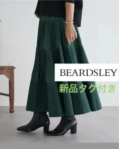 【新品タグ付】BEARDSLEY ビアズリー プリーツティアードスカートのサムネイル