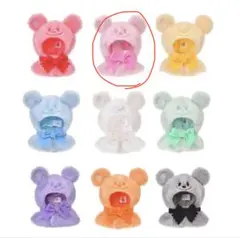 ディズニー　シークレットポンチョ　ピンク