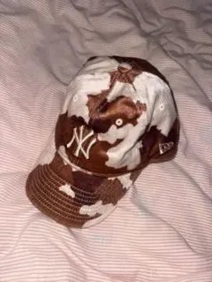 MLB キャップ ギャル y2k ヒョウ柄