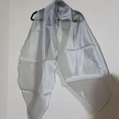 タイムセール☆パーティー二次会結婚式などにシルバー ストール