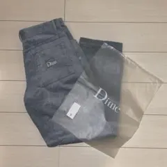 DIME ダイム コーデュロイカーゴパンツ 21AW ライトブルー