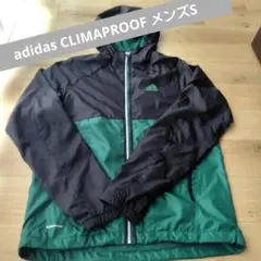 adidas CLIMAPROOF フード付きジャケット メンズS