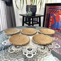 【在印】銘々皿 5枚 作家物 窯物