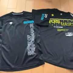 バレーボール練習着 デサント 2枚セット