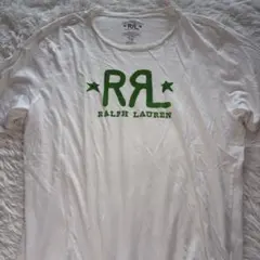 RRL×Ron Herman ダブルアールエル 星ロゴ 半袖Tシャツ 白 L