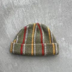 NOROLL ノーロール　ニットキャップ　ビーニー NOROLL LASKETELLA KNIT Olive / ノーロール ビーニー バイザー