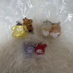 サンリオ なかよしドロップチャーム マイメロ＆クロミ ポムポムプリン キキララ