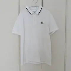 先着順❗️LACOSTE ホワイト ポロシャツ 白