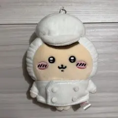 ちいかわレストランキッチン担当なマスコット くりまんじゅう ぬいぐるみ