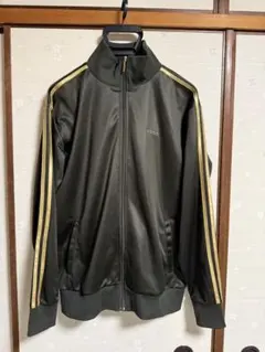 アディダス トラックジャケット M グリーン ゴールド