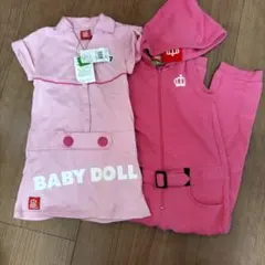 【タイムセール価格♥✨】新品☆BABYDOLL☆110♥✨２点セット