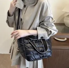 新品 2way キルティングトート 軽量