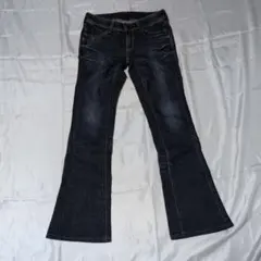 BRAPPERS ROYAL デニムパンツ ブーツカット インディゴ　W56cmのサムネイル