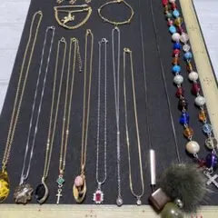 まとめ売りアクセサリーO103☆ネックレスなど13点オークション