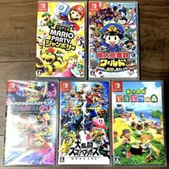 Nintendo Switch ソフト5本　新品未開封