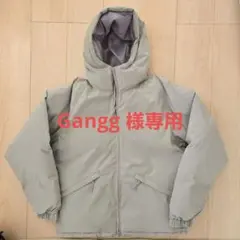 GU 　ウォームパデットパーカー S グレー　男女兼用