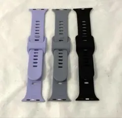 【新品】スマートウォッチ 交換用 バンド ３本セット 42mm スポーツ 通気性