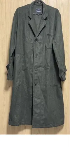 【1回着用】Temptation ロングコート カーキ モスグリーン