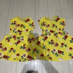 Seraph セラフ ワンピース 90cm 2枚セット 双子ちゃんのサムネイル