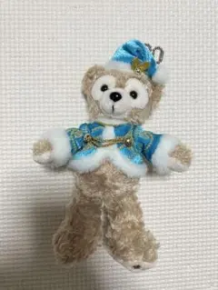 ダッフィー　ぬいぐるみバッジ　2017冬クリスマス　ディズニーシー　DISNEY