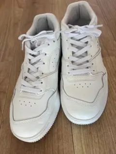 LACOSTE ホワイト スニーカー　ラコステ 美品25