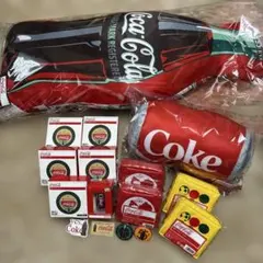 タイトーくじ　コカコーラ　ラストワン賞　クッション　B賞　冷感クッション　C賞等