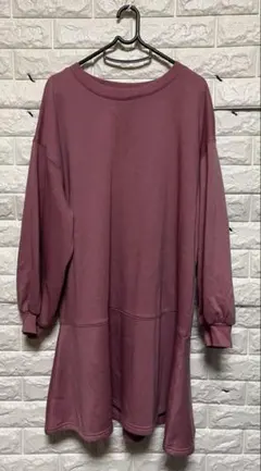 セール中　C.O.L.Z.A パープル 長袖 トレーナー Lサイズ