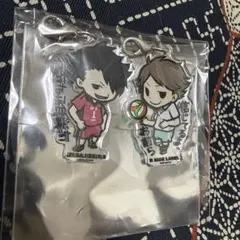 ハイキュー×B-SIDE LABEL アクリルチャーム 及川　黒尾