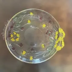 レトロ　ガラス大皿