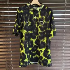 FCRB × NIKE ポロシャツ　総柄　レオパード　Mのサムネイル