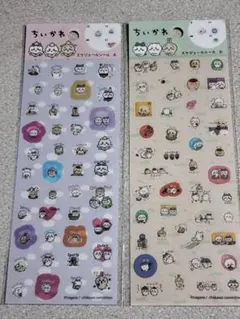 新品未使用！ちいかわスケジュールシールA & D 2セット！