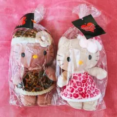 希少レア　ハローキティ　日焼け　ヒョウ柄　vivitex 2001年製　サンリオ