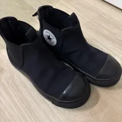 オールスターサイドゴア　ハイカット　モノクローム