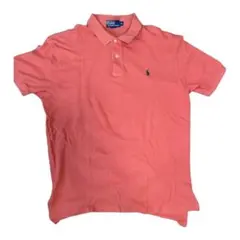 ラルフローレン ワンポイントロゴ ポロシャツ オレンジ