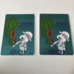 ONE PIECE ワンピース ナツコミ メタキラカード 2枚 コミック115巻