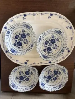 Arden Burleigh ブルーアーデン花柄皿 3枚セット 美品♡ - メルカリ