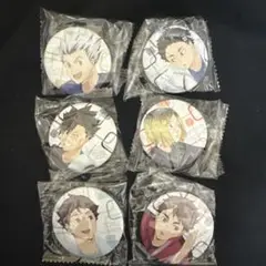 ハイキュー！！ガチャガチャ 缶バッジセット