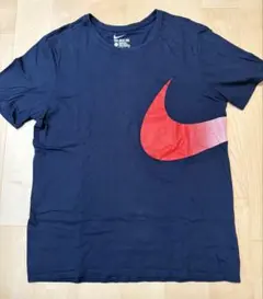 Nike ビッグスウォッシュ Tシャツ L ネイビー