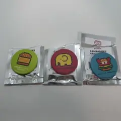 ドムドムハンバーガー 缶バッジ 3種セットのサムネイル