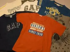 140㌢男子BOBSON.GAP.BA-TSU他Tシャツ6点セット