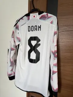 サッカー日本代表2022オーセンティック長袖 ユニフォーム堂安律レプリカ久保建英