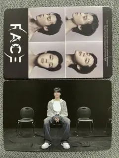 JIMIN ジミン　BTS  FACE  トレカ　カード　防弾少年団